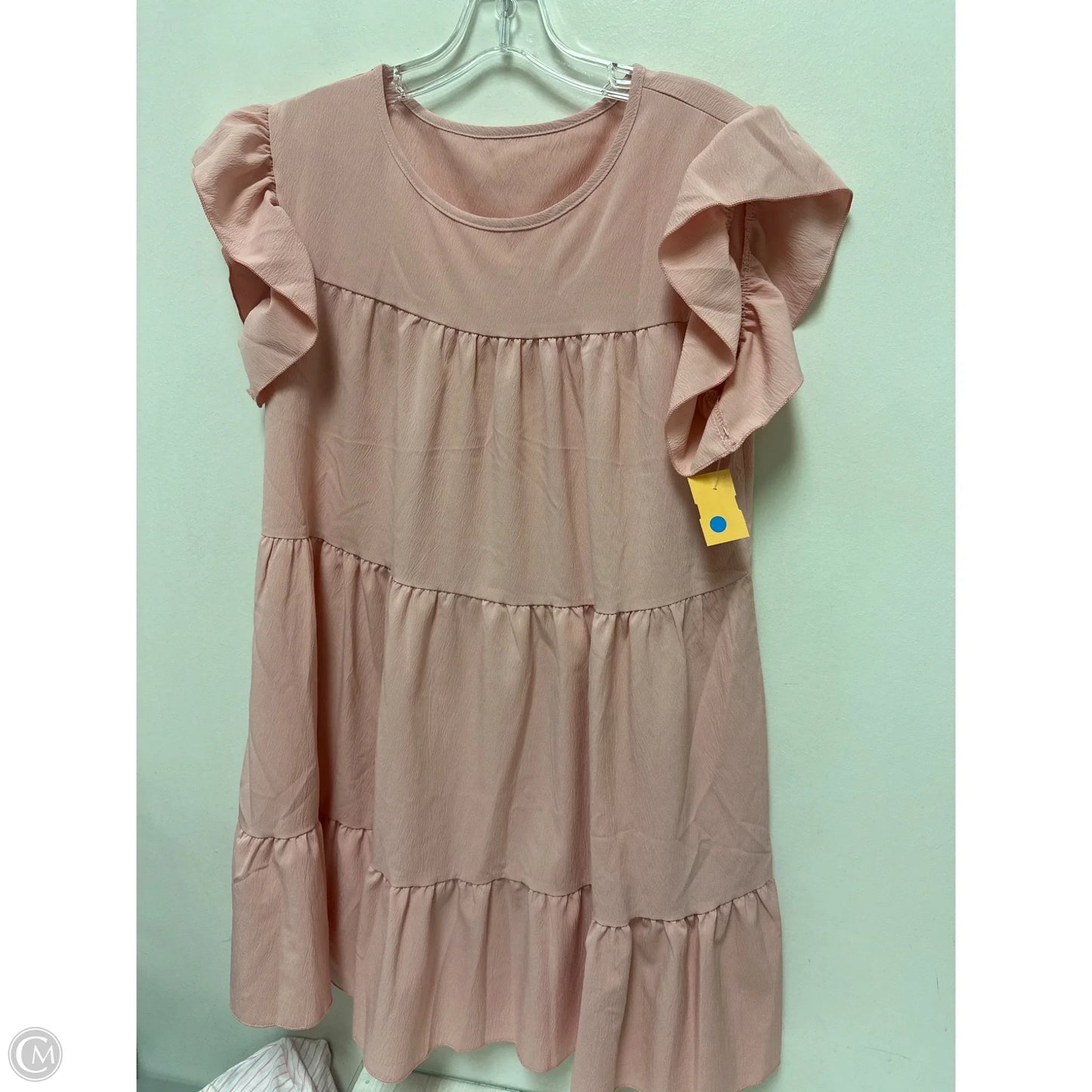 Dress Casual Short By Shein In Pink, Size: M