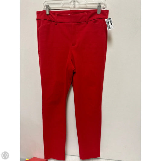 Pants Dress By Old Navy In Red, Size: 10