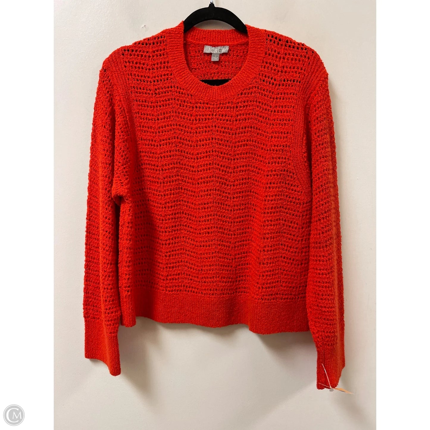 Sweater By J. Crew In Orange, Size: L