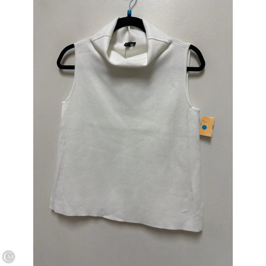 Top Sleeveless By Talbots In White, Size: Xs