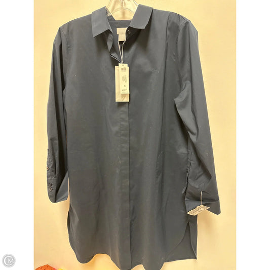 Dress Casual Midi By Chicos In Navy, Size: S