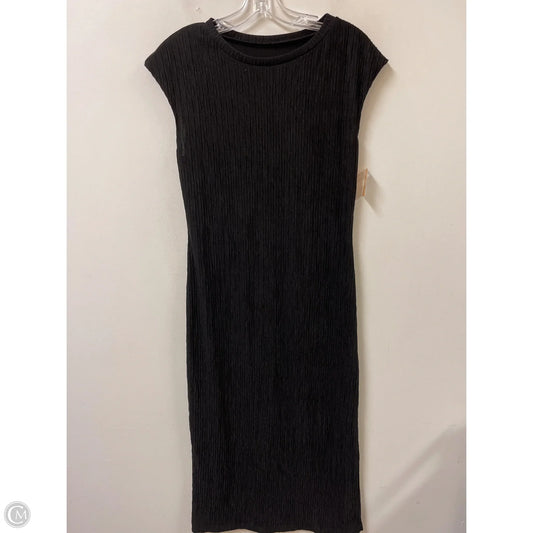 Dress Casual Midi By Shein In Black, Size: M