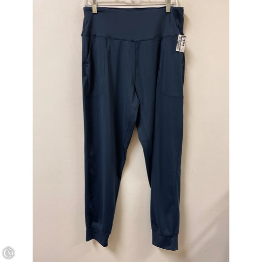 Athletic Pants By Clothes Mentor In Navy, Size: Xl