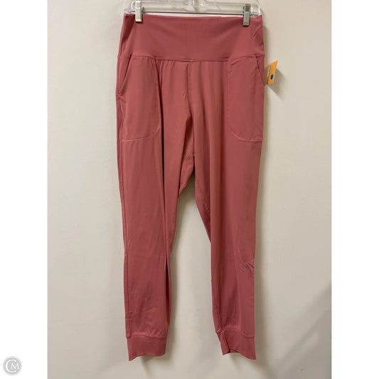 Athletic Leggings By Clothes Mentor In Pink, Size: Xl