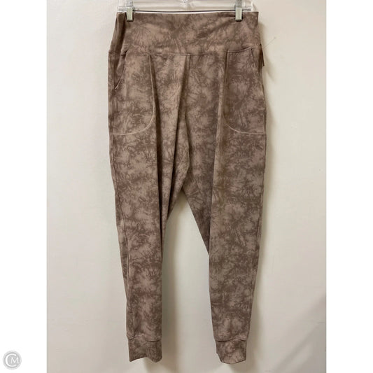 Athletic Leggings By Clothes Mentor In Brown, Size: Xl