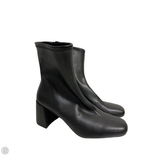 Boots Ankle Heels By A New Day In Black, Size: 8.5