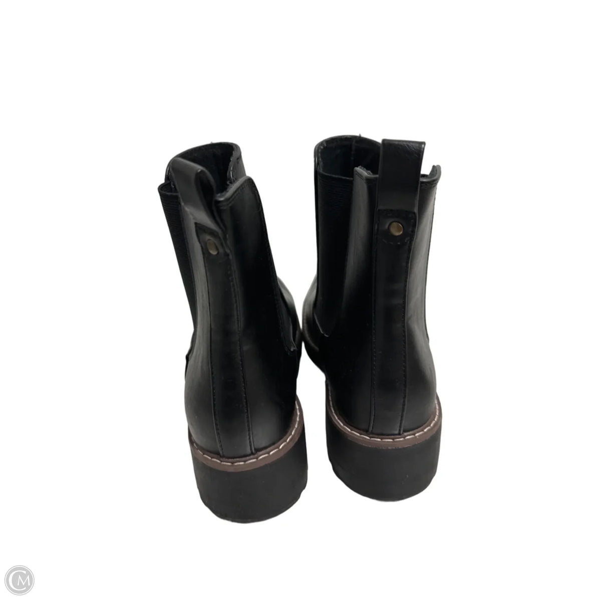 Boots Combat By Universal Thread In Black, Size: 8.5