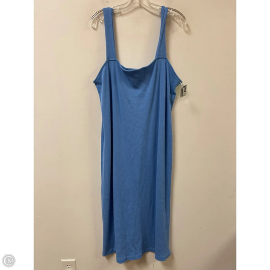 Dress Casual Maxi By Old Navy In Blue, Size: 3x