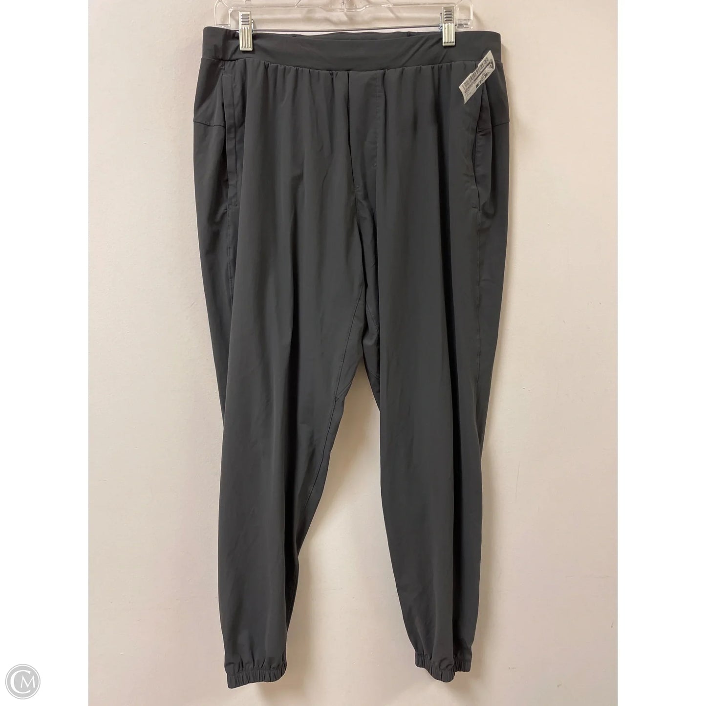 Athletic Pants By Lululemon In Grey, Size: Xl