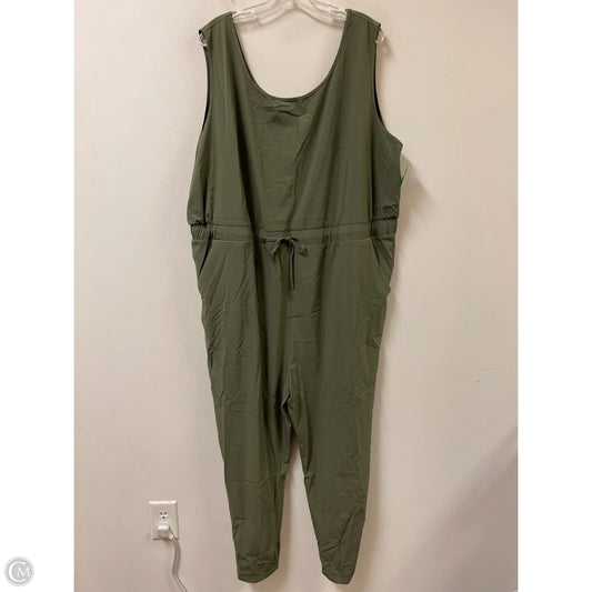 Romper By Clothes Mentor In Green, Size: 3x