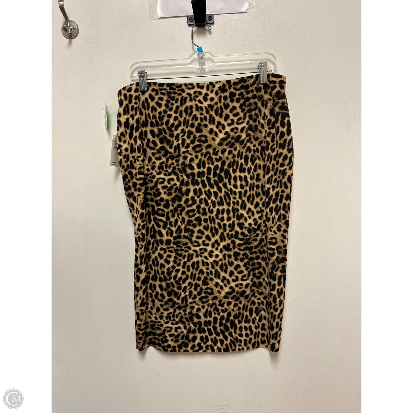 Skirt Maxi By Vince Camuto In Animal Print, Size: L