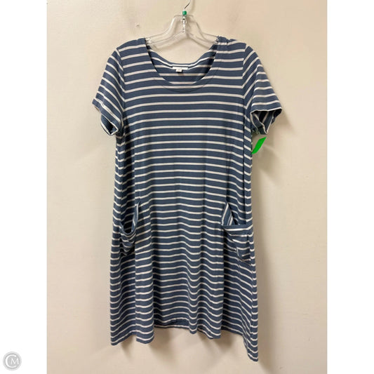 Dress Casual Short By J. Jill In Blue, Size: M
