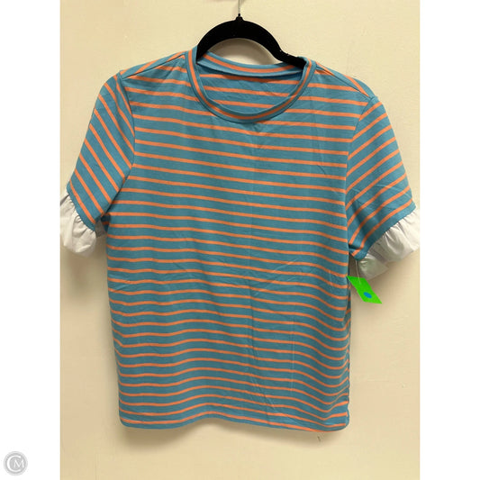 Top Short Sleeve By Clothes Mentor In Blue, Size: M
