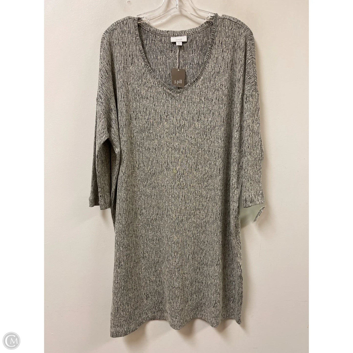 Dress Casual Short By J. Jill In Grey, Size: Lp