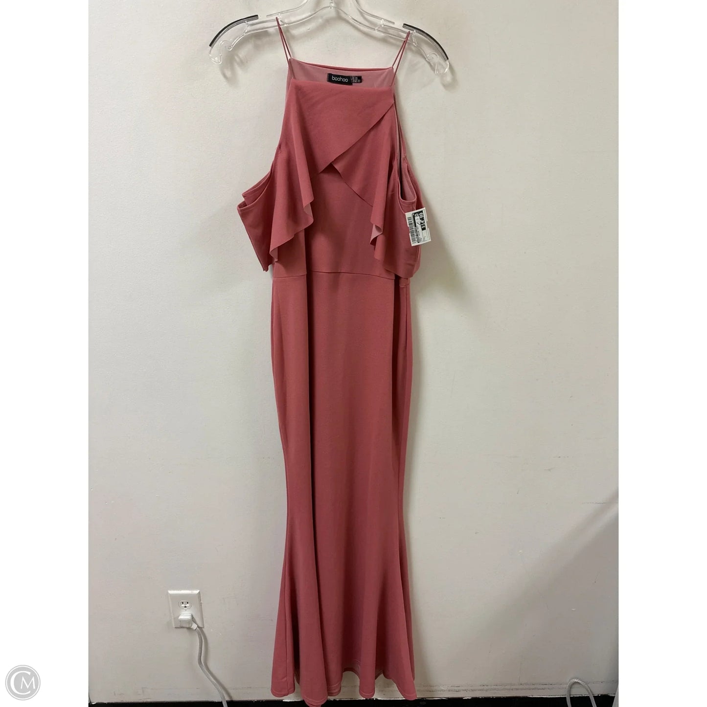 Dress Casual Maxi By Boohoo Boutique In Pink, Size: L