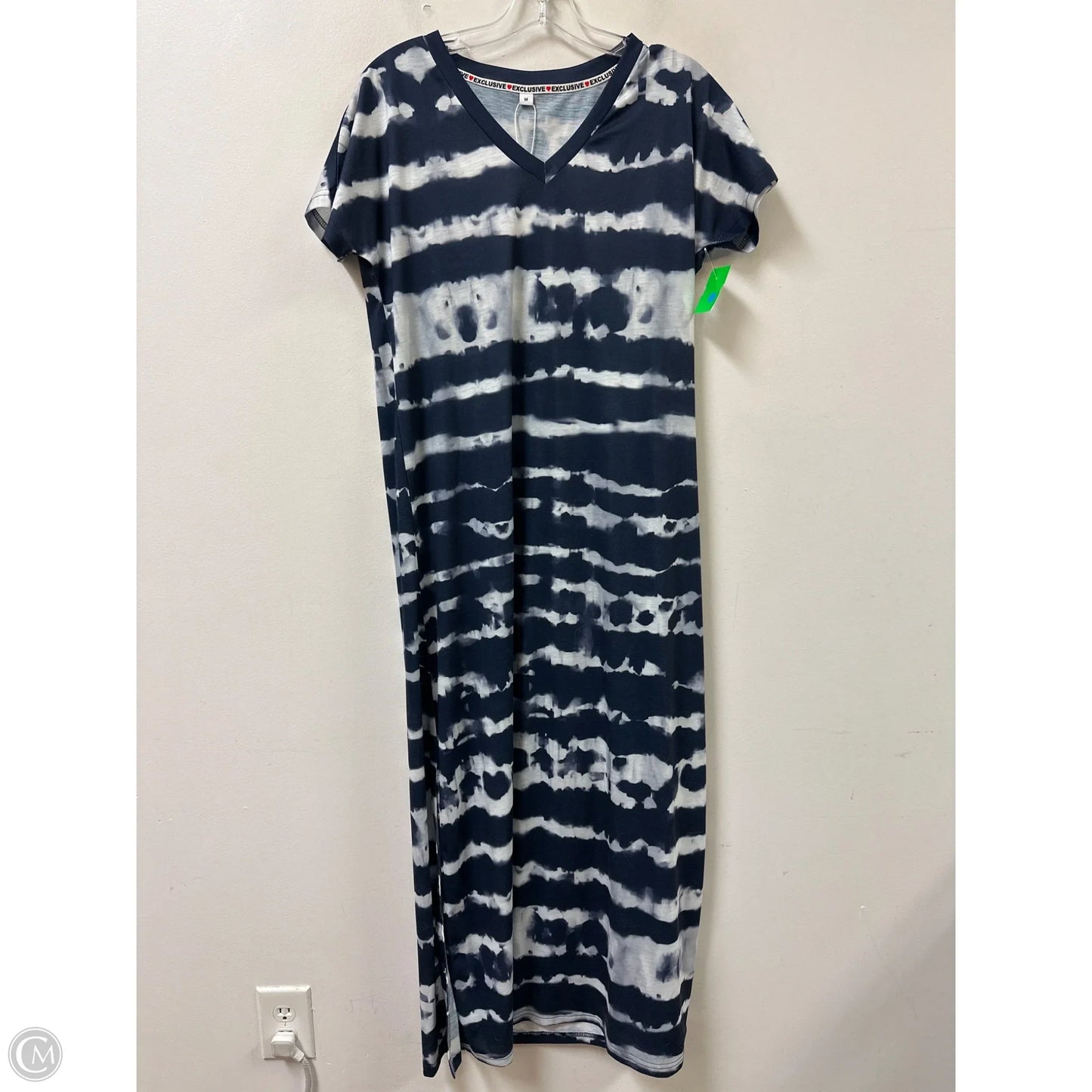 Dress Casual Maxi By Exclusive In Blue, Size: M