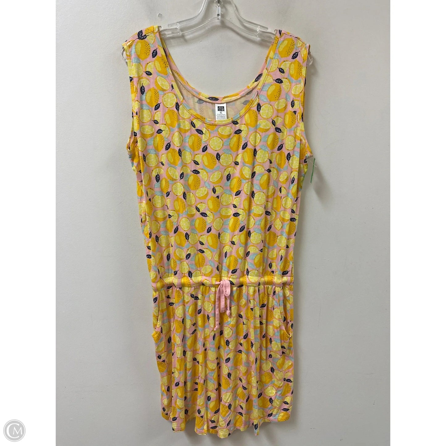 Romper By Clothes Mentor In Yellow, Size: Xl