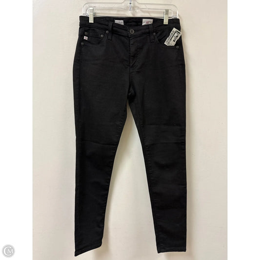 Jeans Skinny By Ag Jeans In Black, Size: 6
