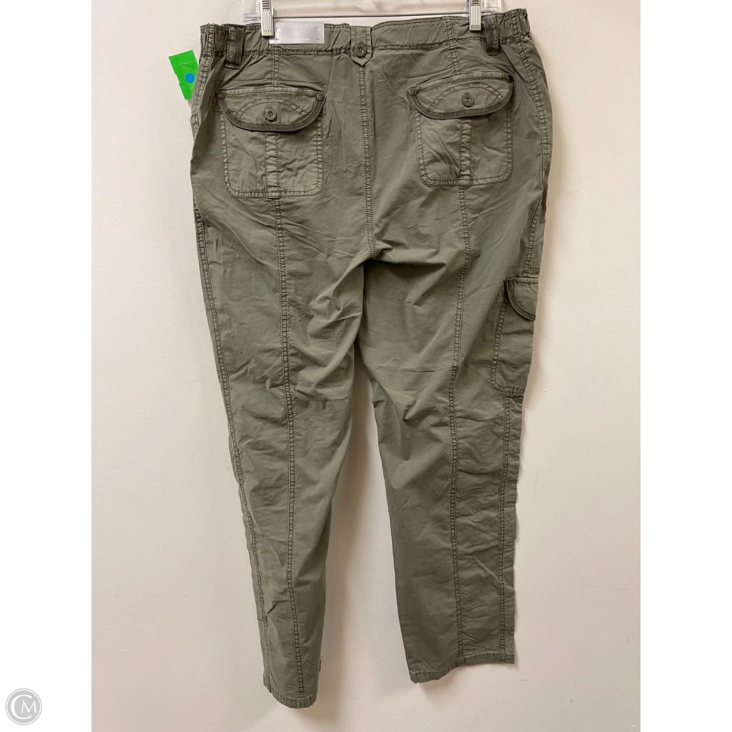 Pants Cargo & Utility By Chicos In Green, Size: 16