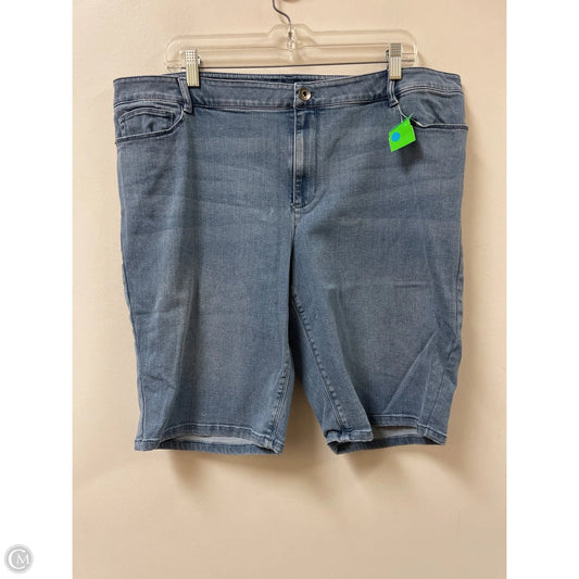 Shorts By J. Jill In Blue Denim, Size: 18