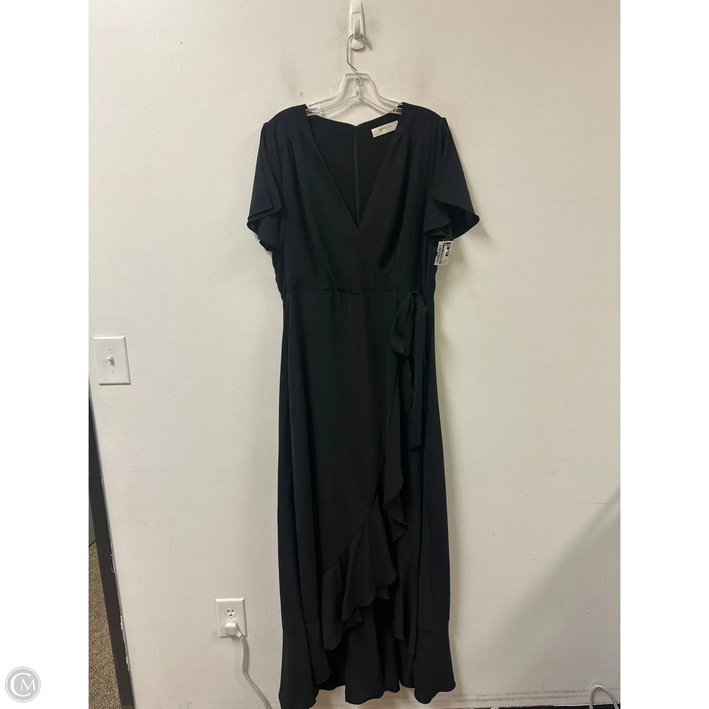 Dress Casual Maxi By A Beautiful Soul In Black, Size: 1x