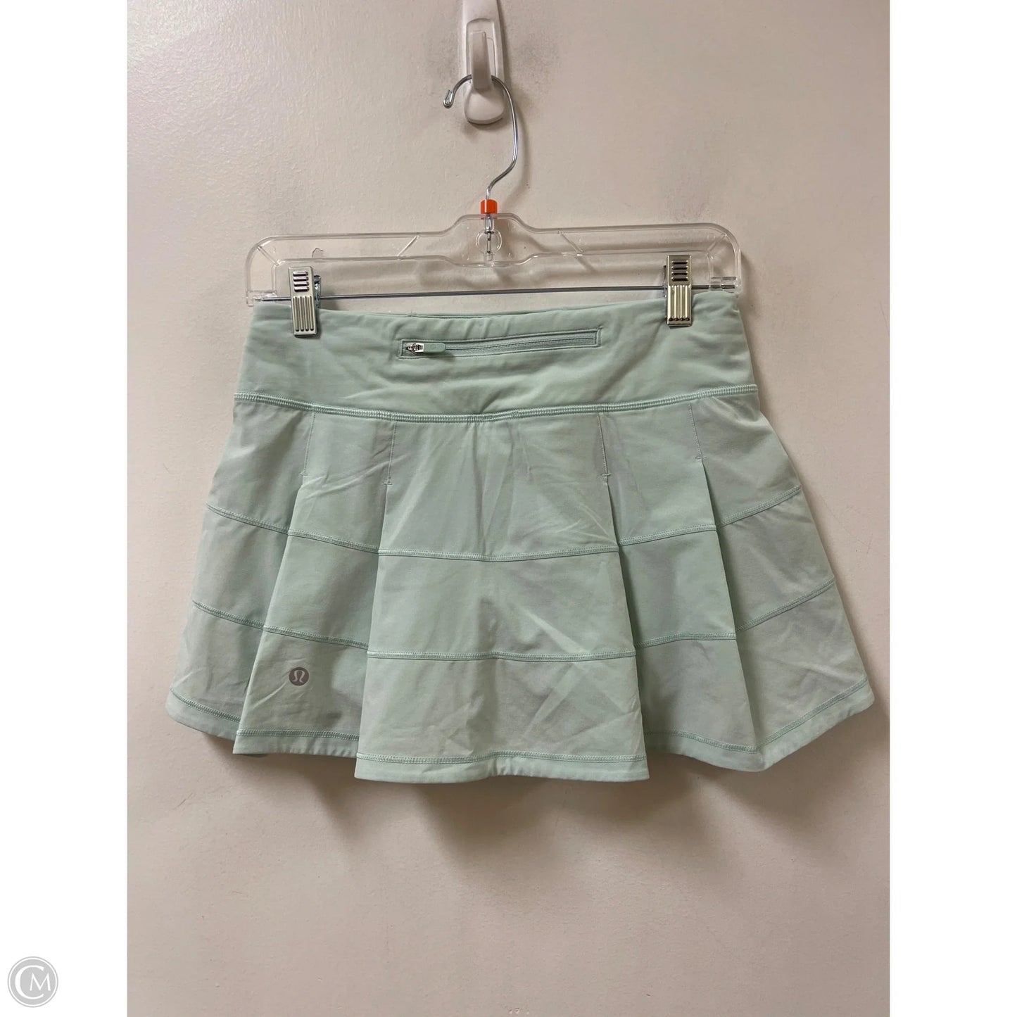 Athletic Skort By Lululemon In Green, Size: 4