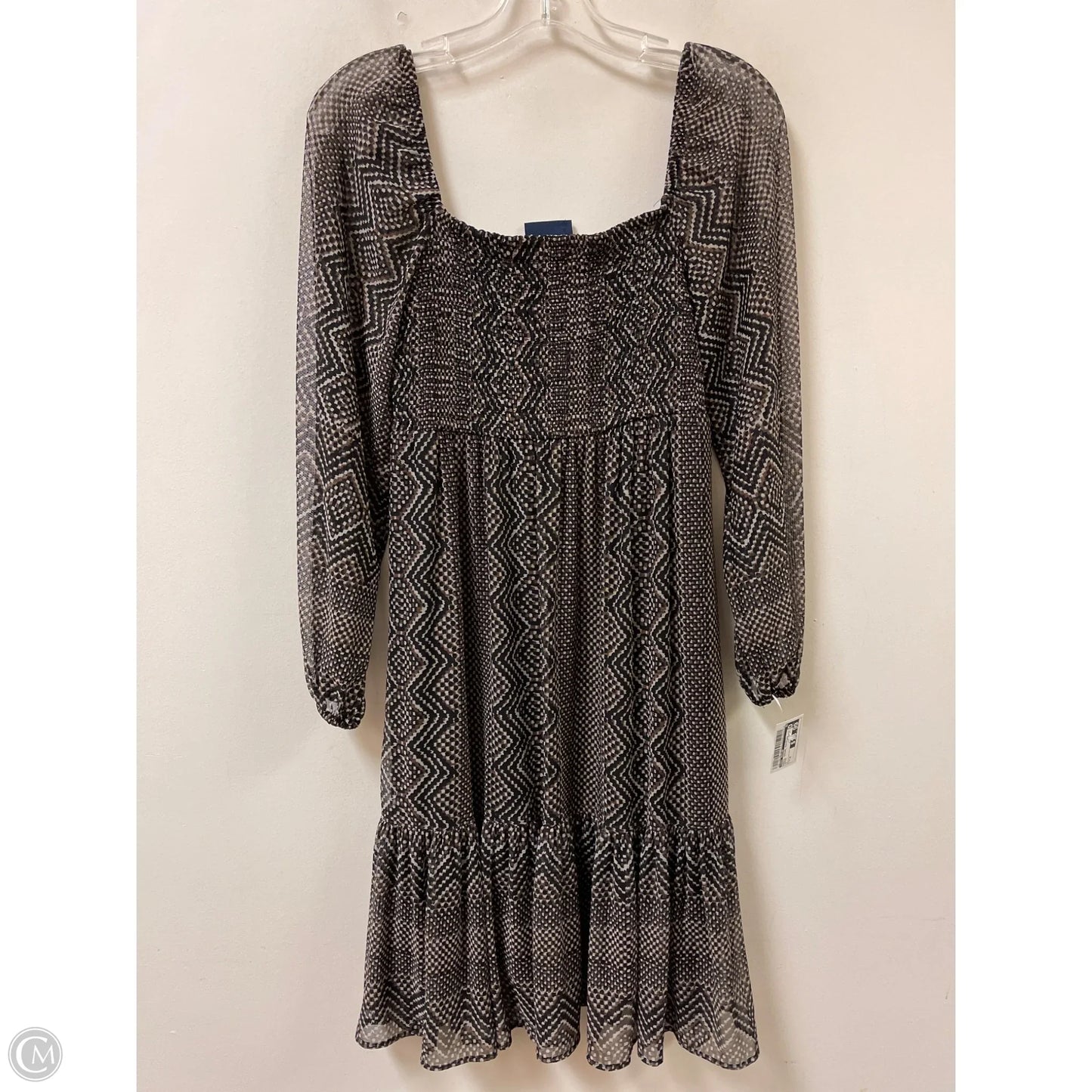 Dress Casual Maxi By Just Taylor In Brown, Size: M