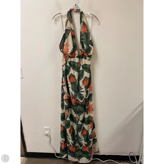 Dress Casual Maxi By Mumu In Floral Print, Size: 2x