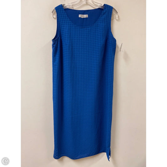 Dress Casual Midi By Clothes Mentor In Blue, Size: M