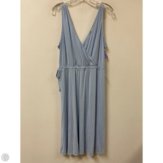 Dress Casual Maxi By A New Day In Blue, Size: M