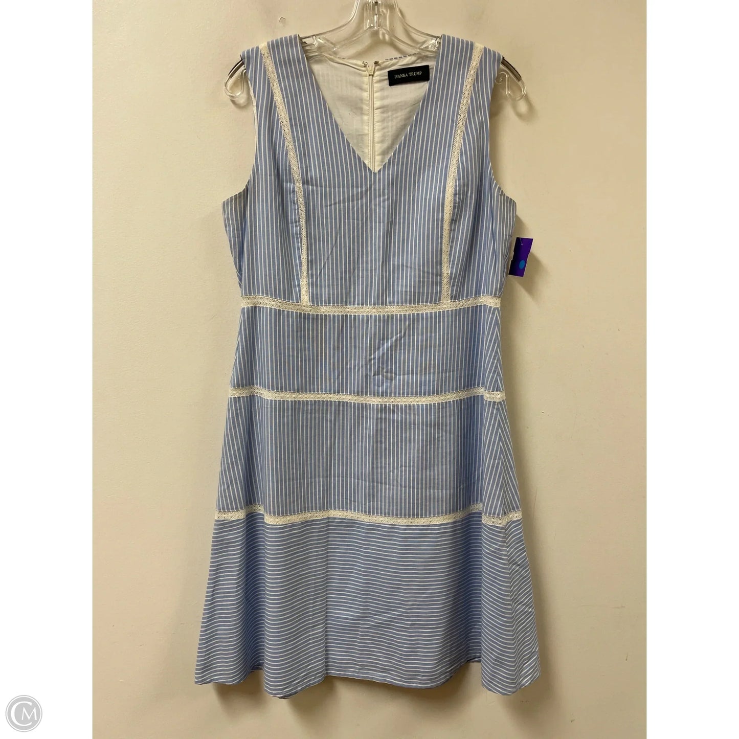 Dress Casual Midi By Ivanka Trump In Blue, Size: M