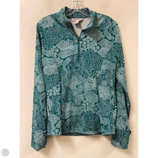 Athletic Sweatshirt Collar By Tommy Bahama In Green, Size: L