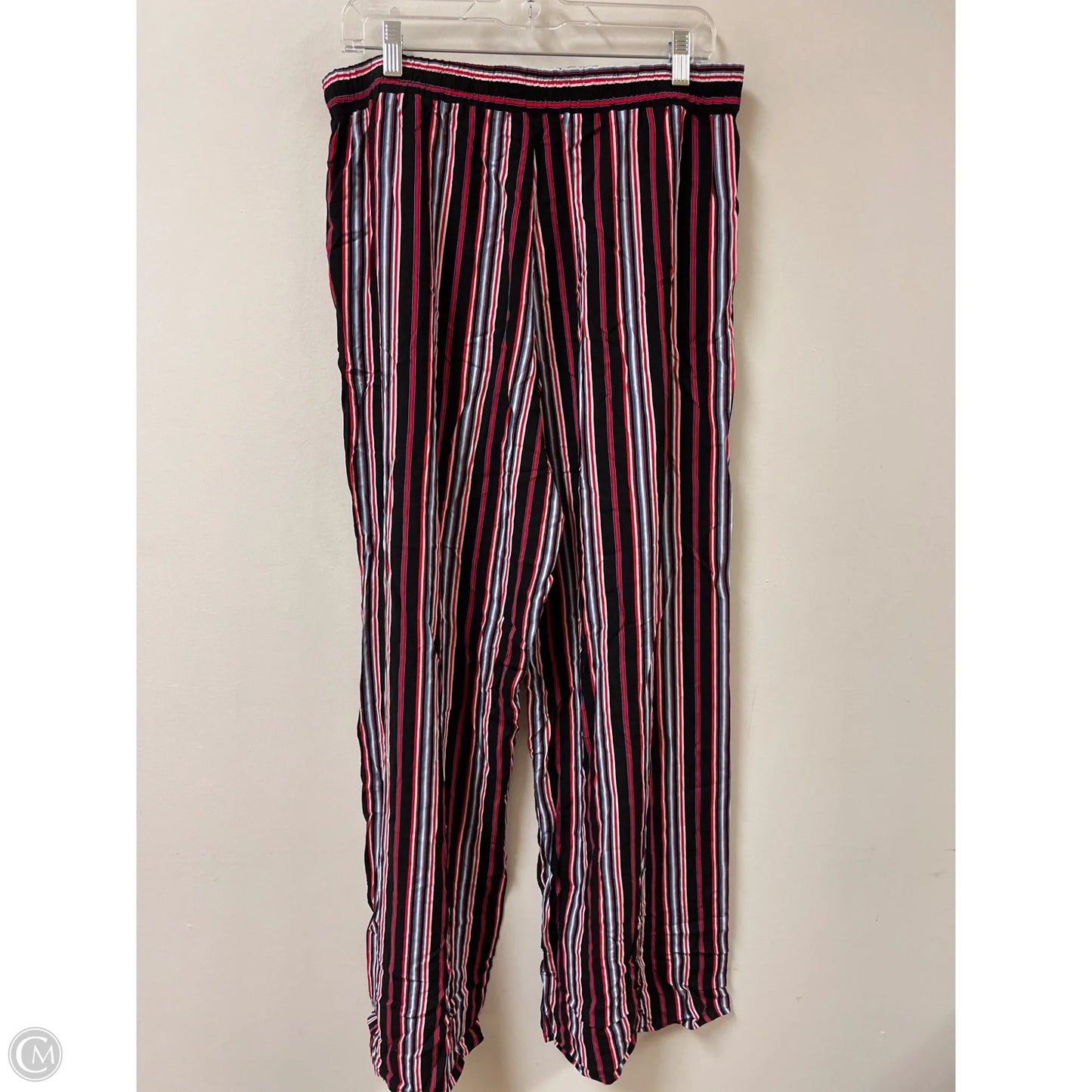 Pants Lounge By Ambiance Apparel In Black & Red, Size: 20