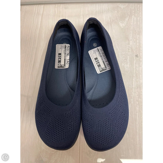 Shoes Flats By Clothes Mentor In Navy, Size: 8