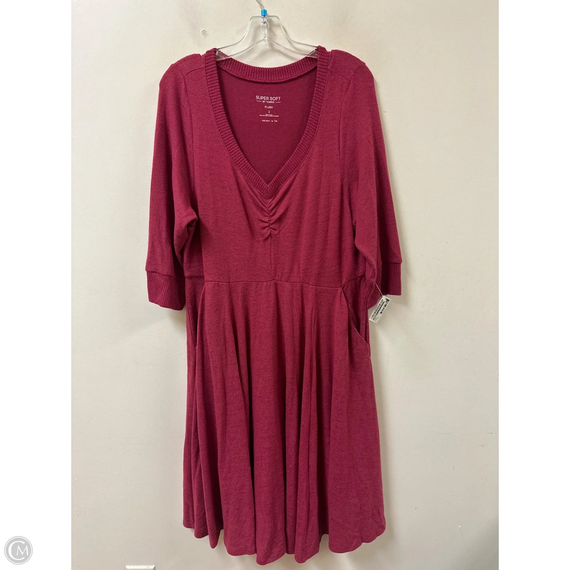 purple maxi dress casual Dress Casual Maxi By Torrid In Purple, Size: 2x