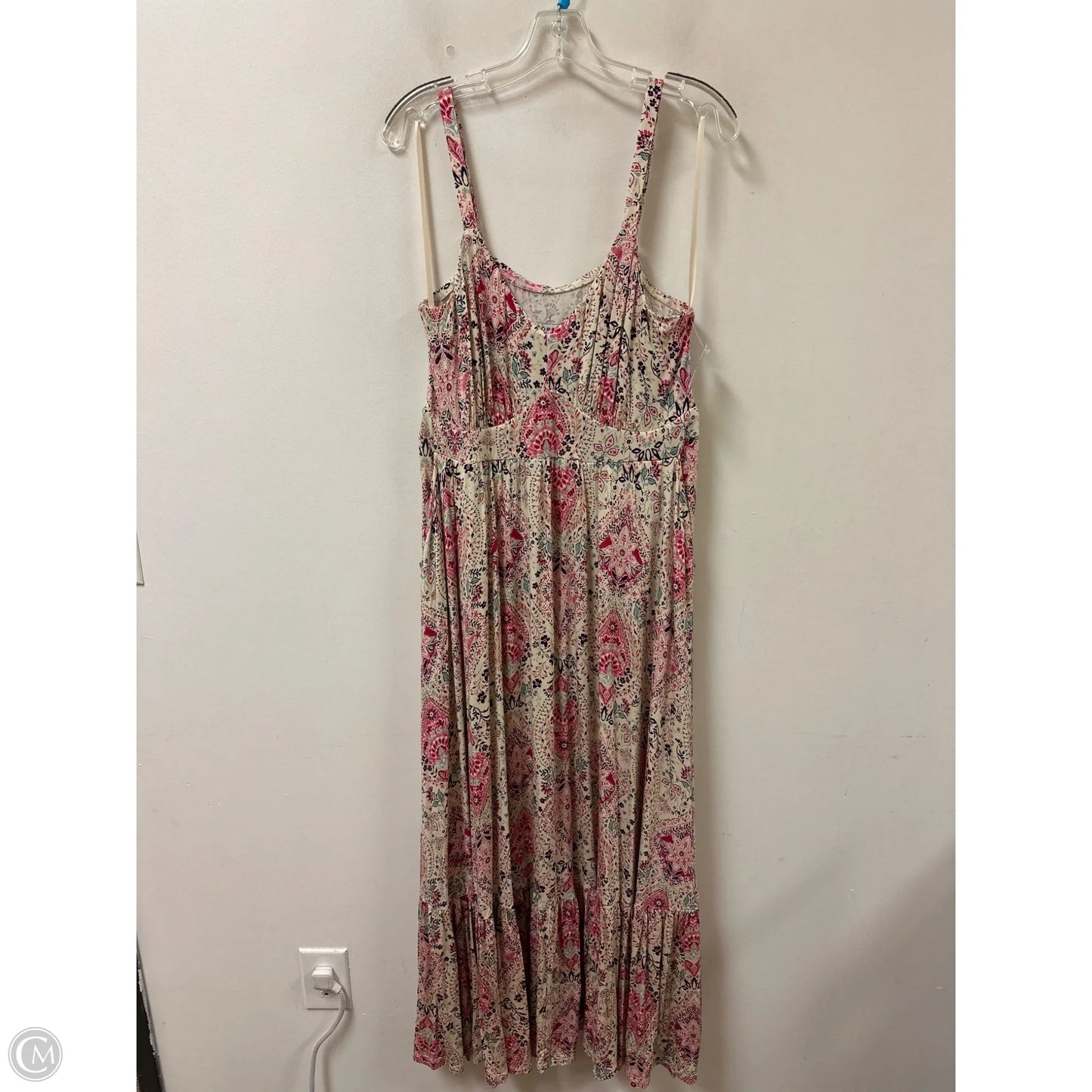 Dress Casual Maxi By Torrid In Cream, Size: 1x