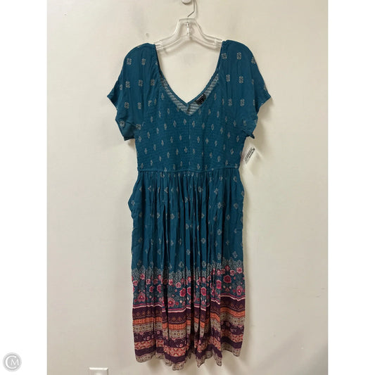 Dress Casual Midi By Torrid In Green, Size: 1x