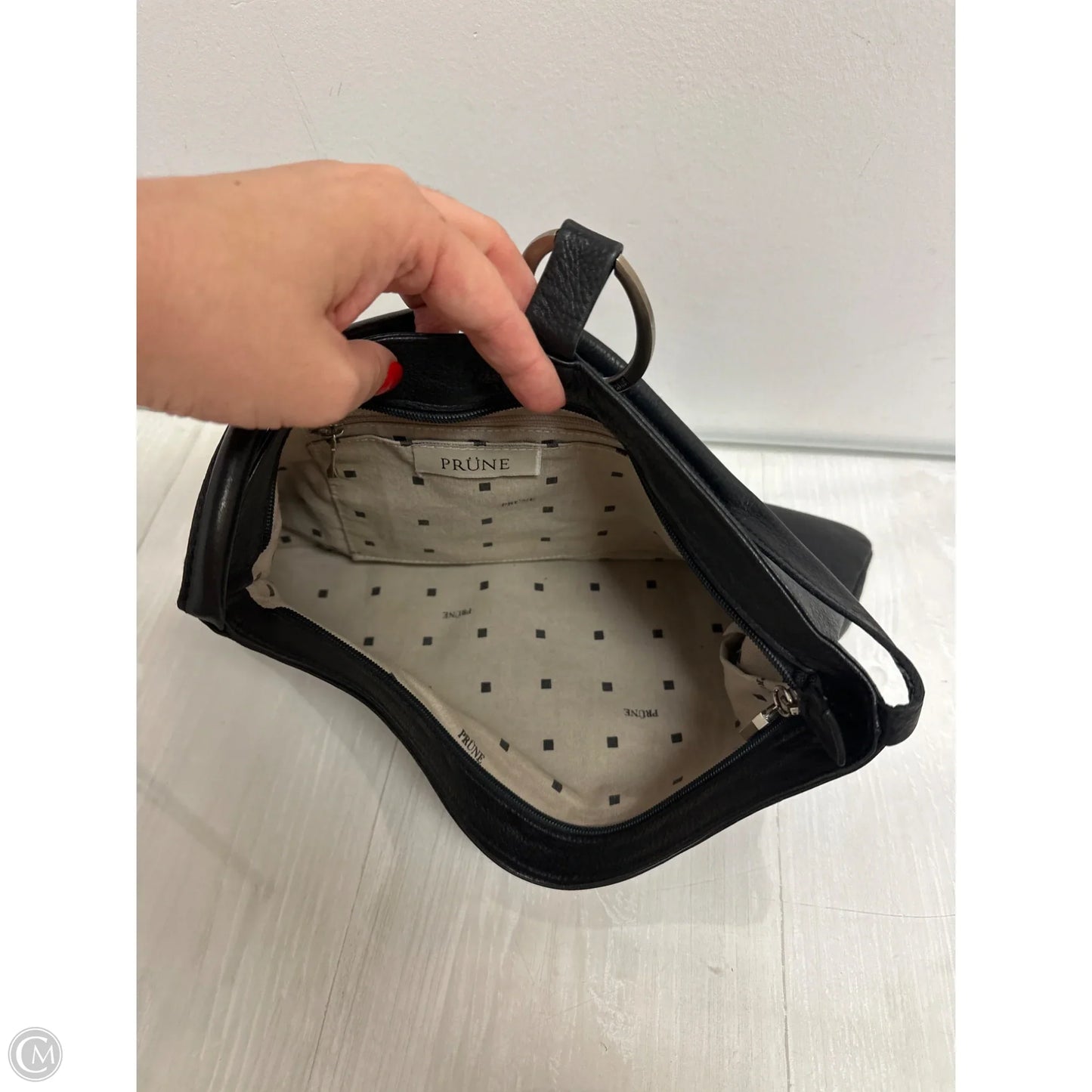 Handbag Leather By Clothes Mentor, Size: Small