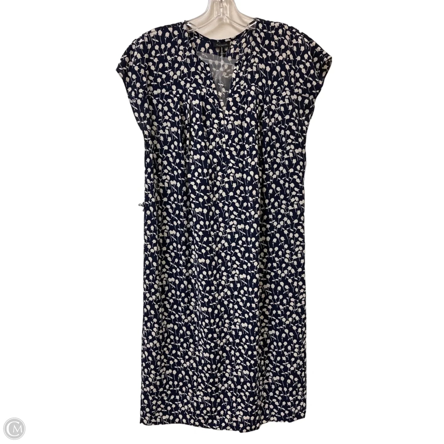 Dress Casual Midi By Talbots In Navy, Size: S