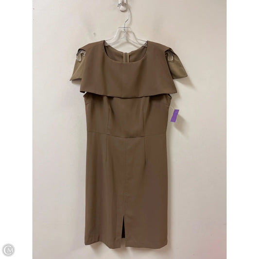 Dress Casual Short By Clothes Mentor In Tan, Size: M