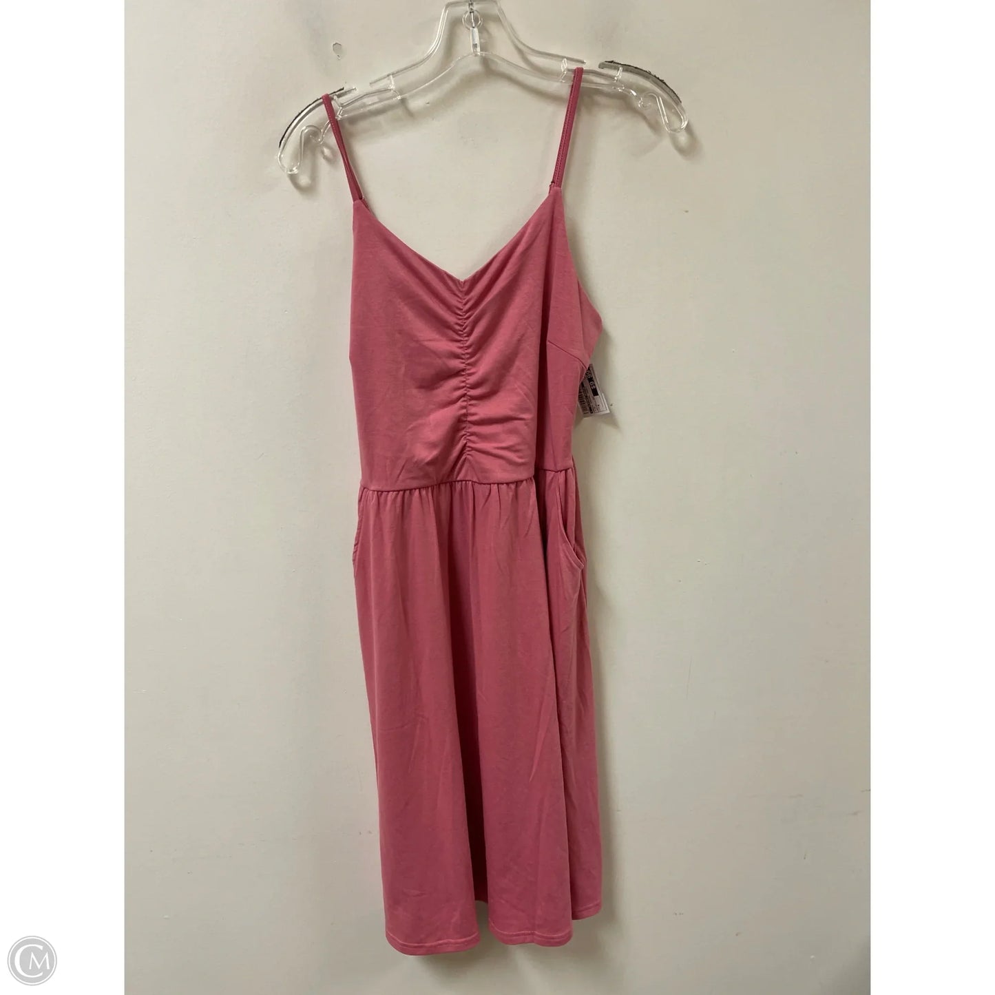 Dress Casual Short By Clothes Mentor In Pink, Size: M