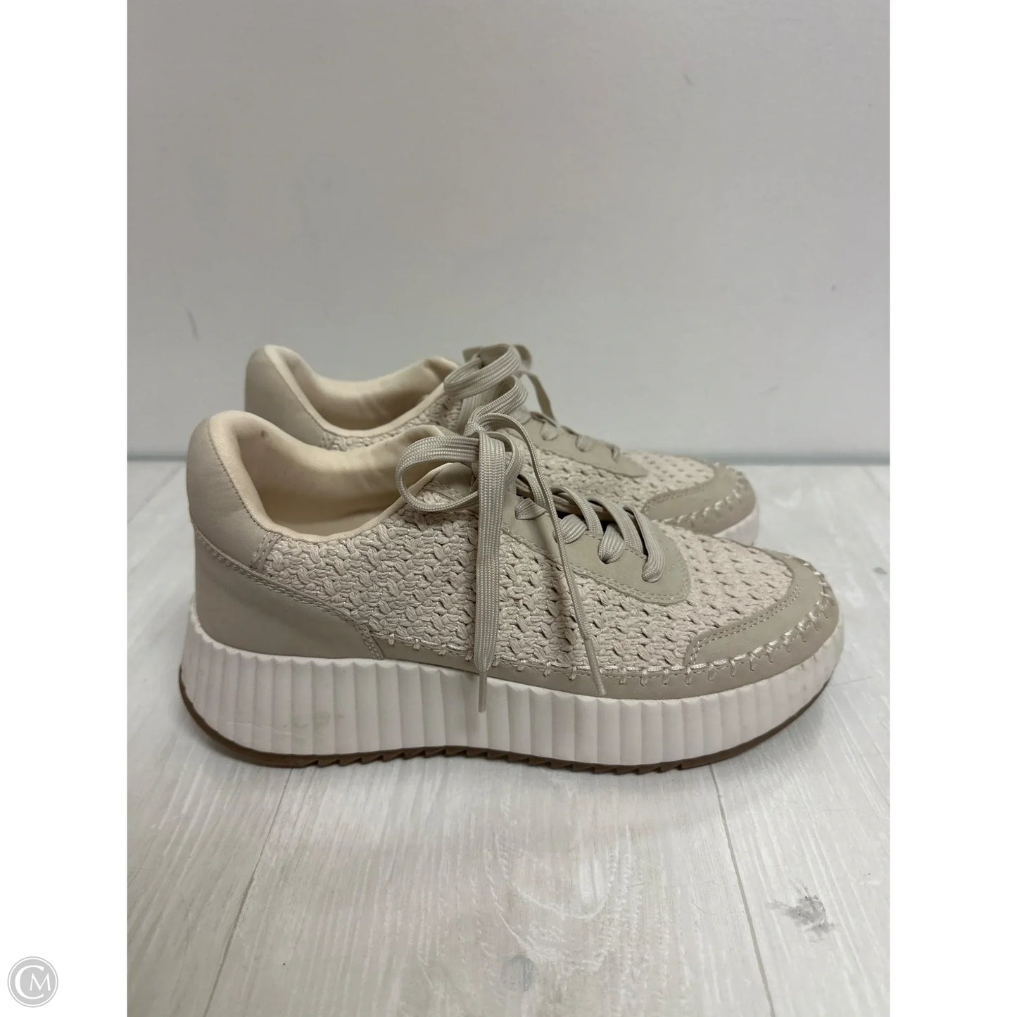 Shoes Athletic By Dolce Vita In Cream, Size: 10