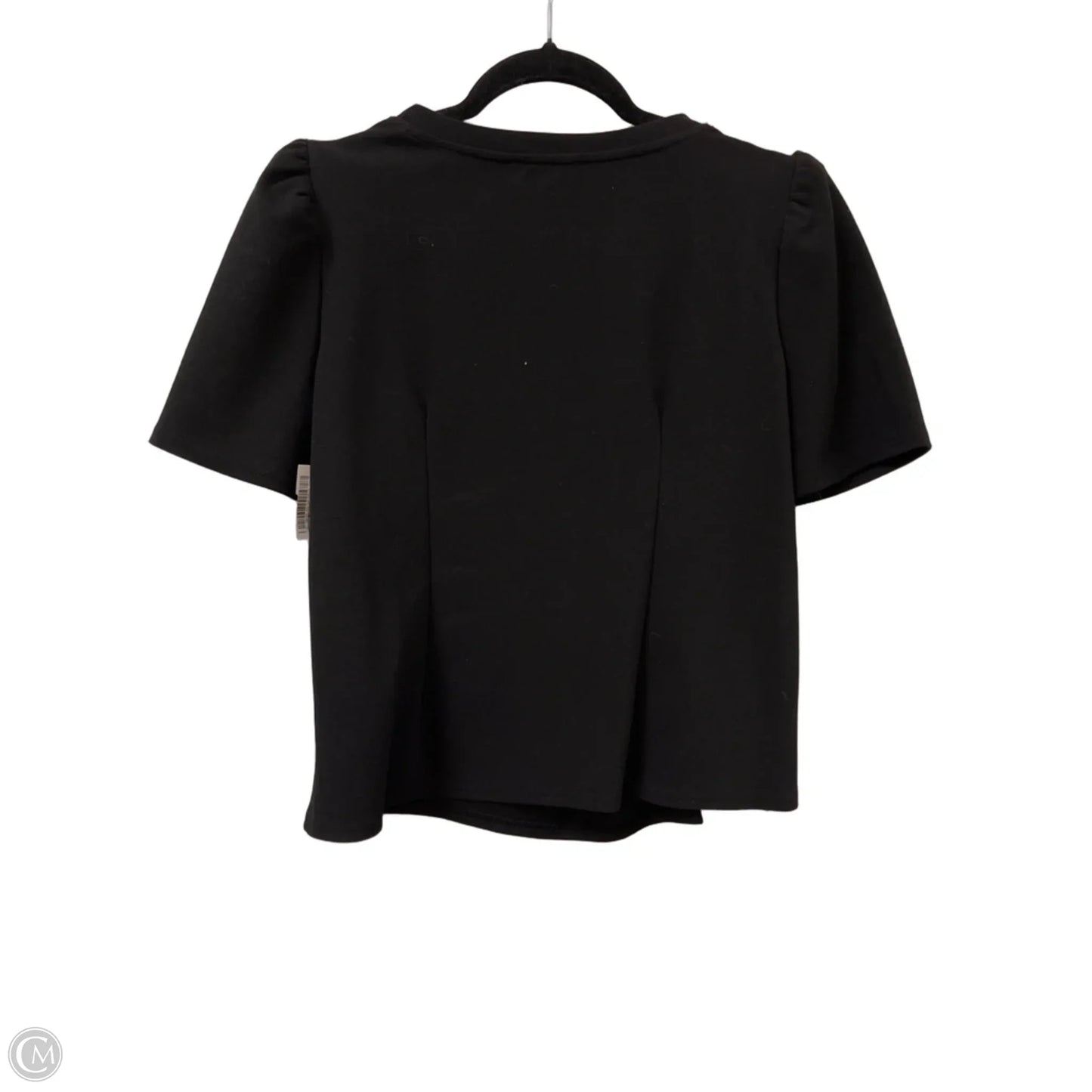 Top Short Sleeve By Modern Works In Black, Size: S