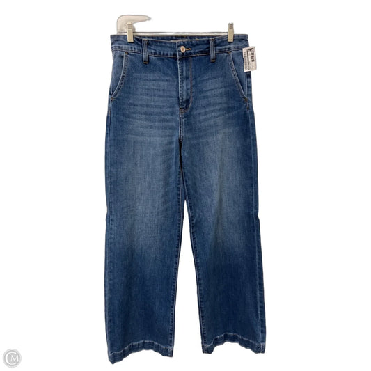 Jeans Flared By Kancan In Blue Denim, Size: 6