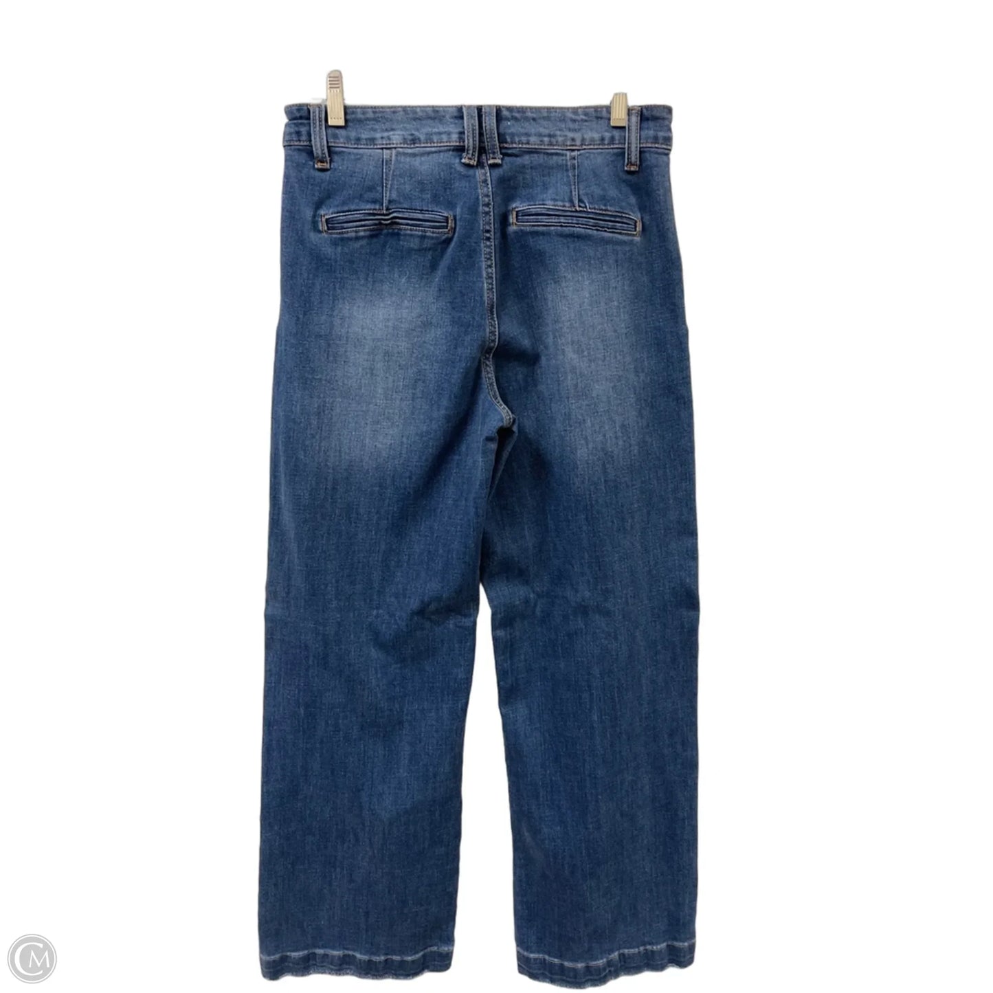 Jeans Flared By Kancan In Blue Denim, Size: 6