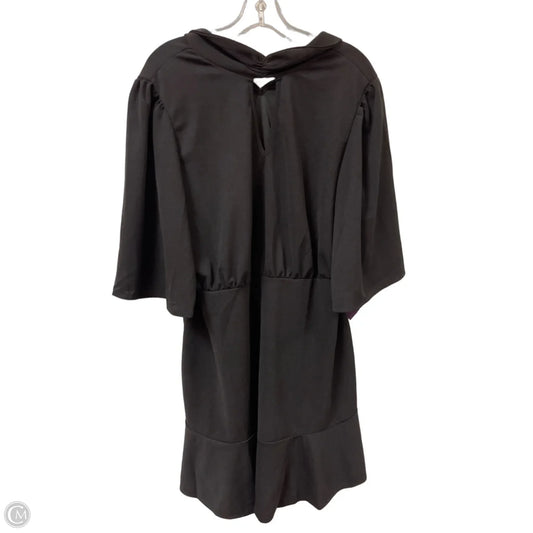 Dress Casual Midi By Clothes Mentor In Black, Size: 2x