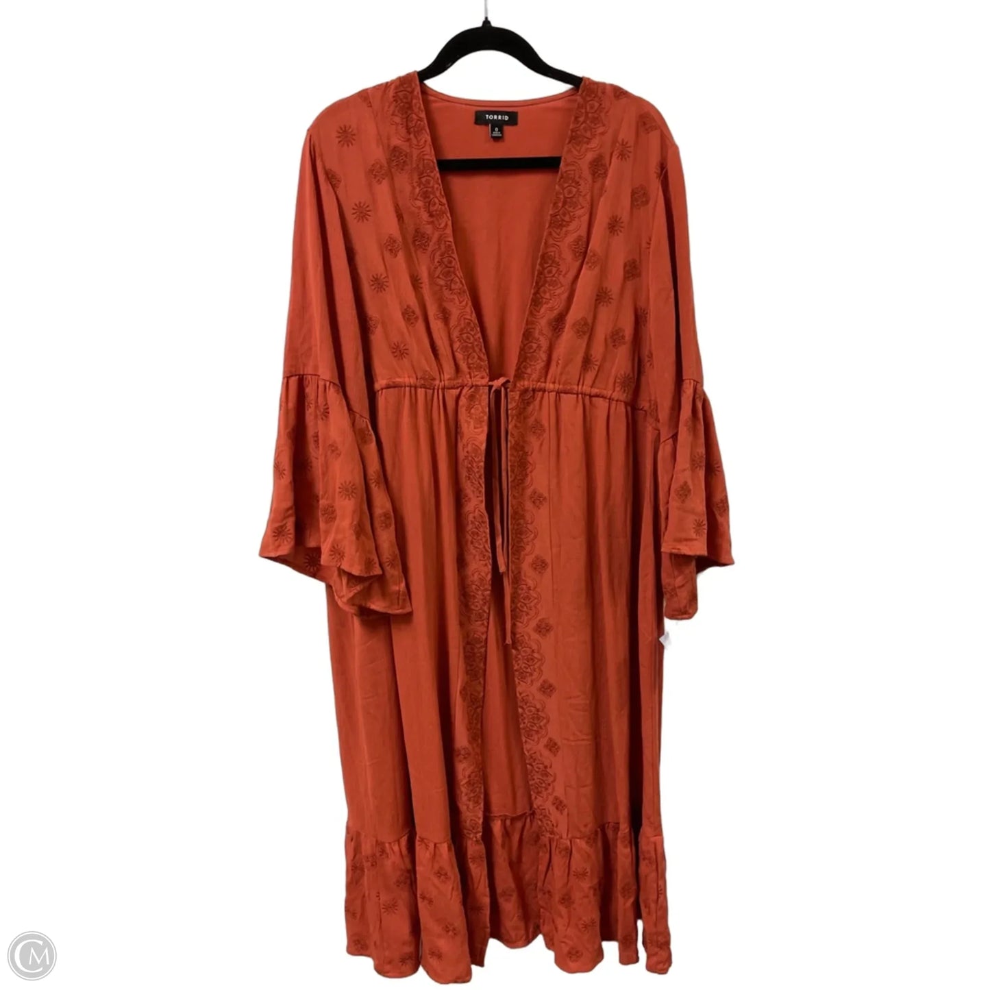 Swimwear Cover-up By Torrid In Orange, Size: 1x