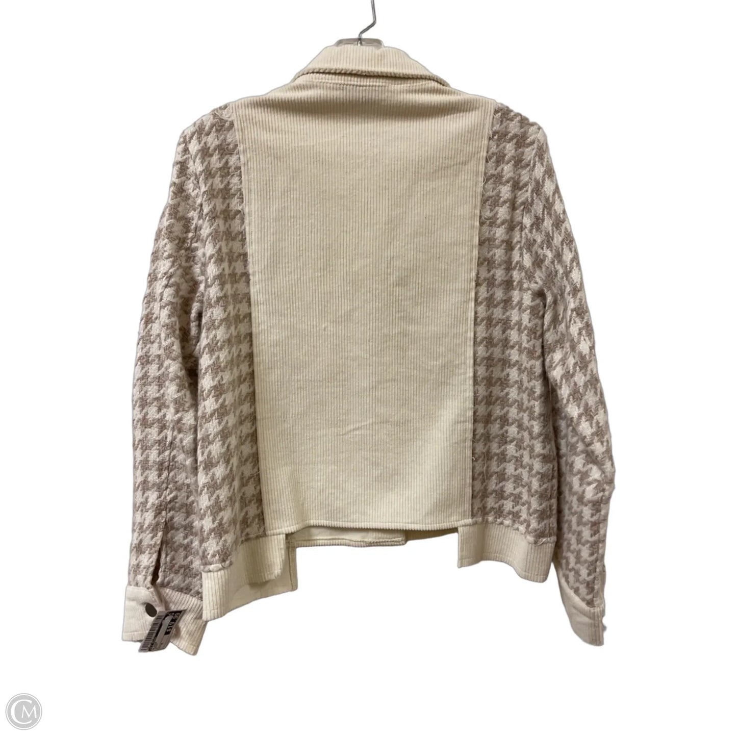 Blazer By Ali Miles In Cream, Size: M
