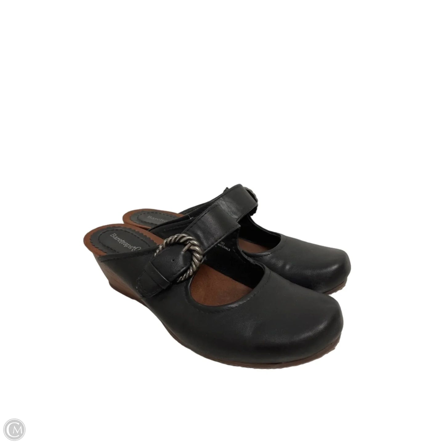 Shoes Heels Wedge By Bare Traps In Black, Size: 7.5