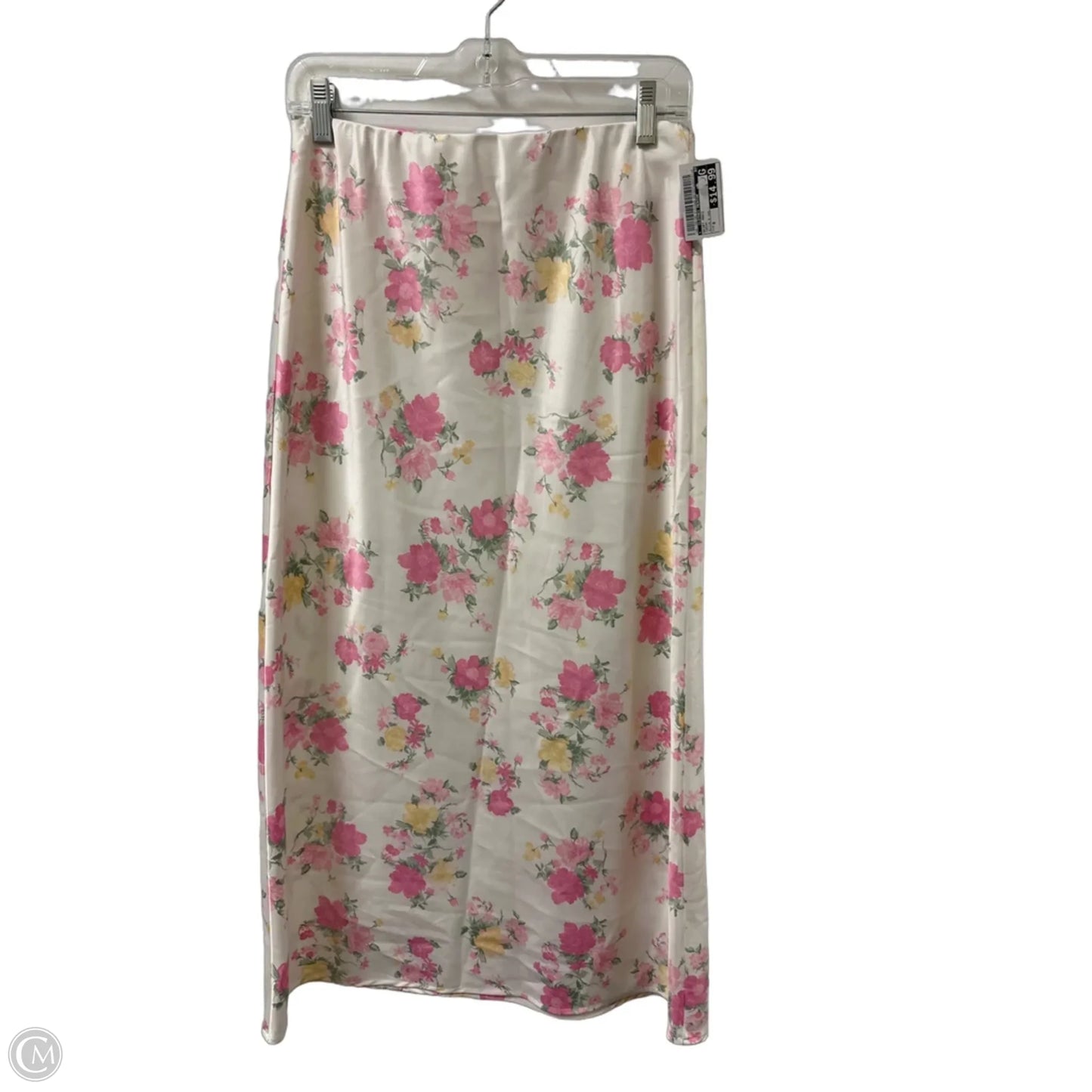 Skirt Maxi By Clothes Mentor In Cream, Size: 8